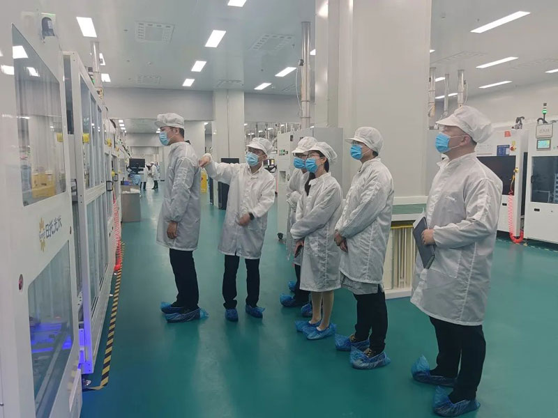 江蘇省審計(jì)廳財(cái)政審計(jì)處二級(jí)高級(jí)主管陸建中一行蒞臨日托考察調(diào)研